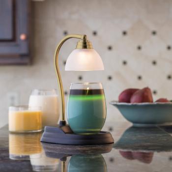 Candle Warmers AURORA Lampe für Duftkerzen im Glas bronze